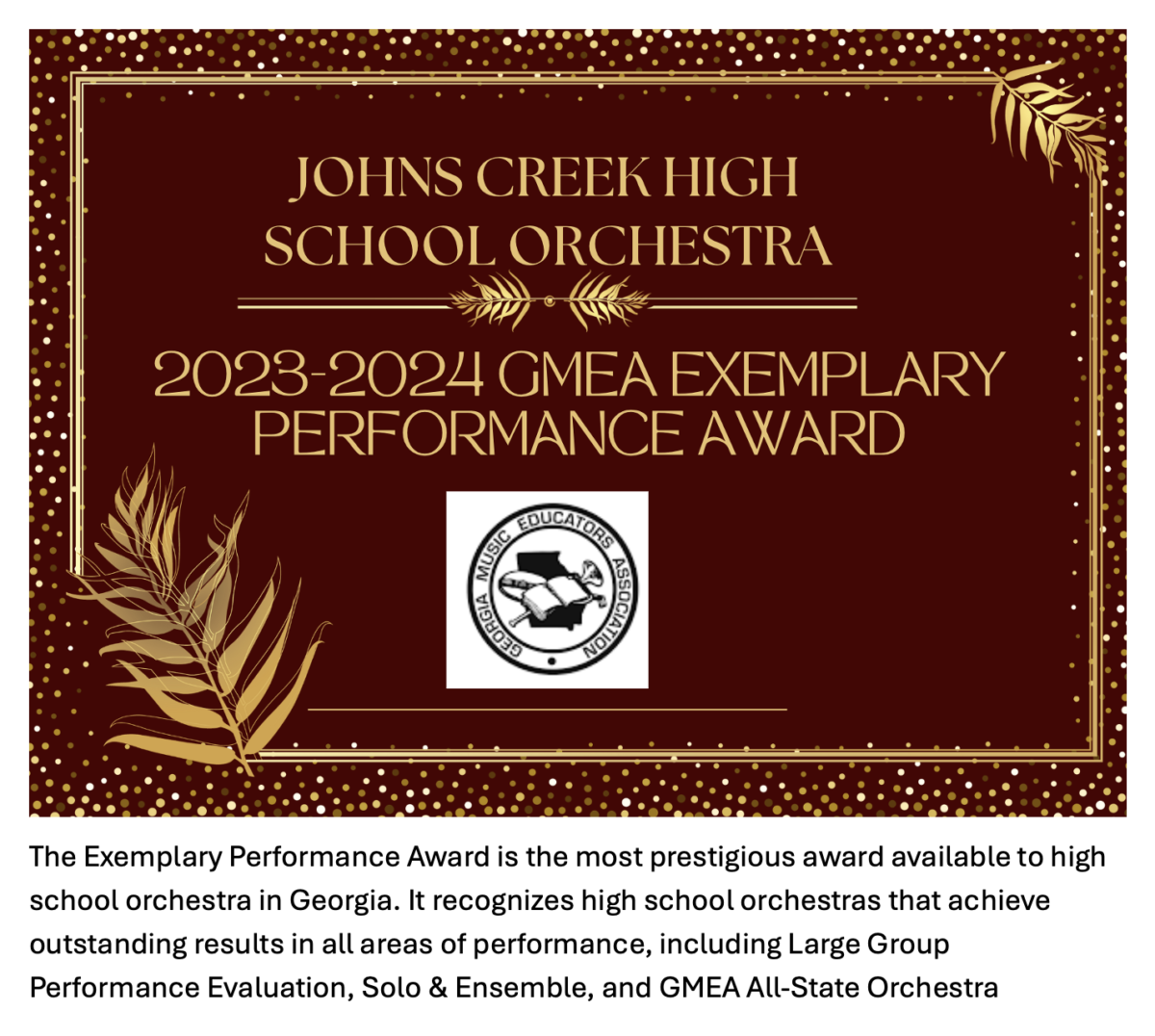 Johns Creek High School Orchestra – Tradition of Excellence